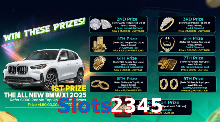 Slots2345 hero visual